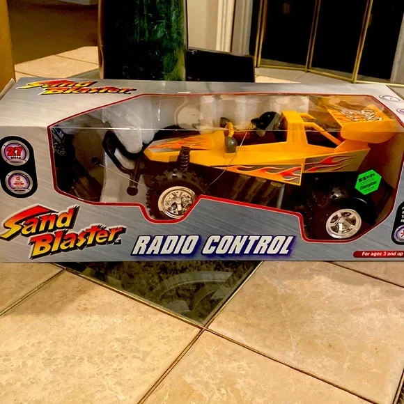 Sand Blaster radio control car 3 and up, yellow - Picture 1 of 1